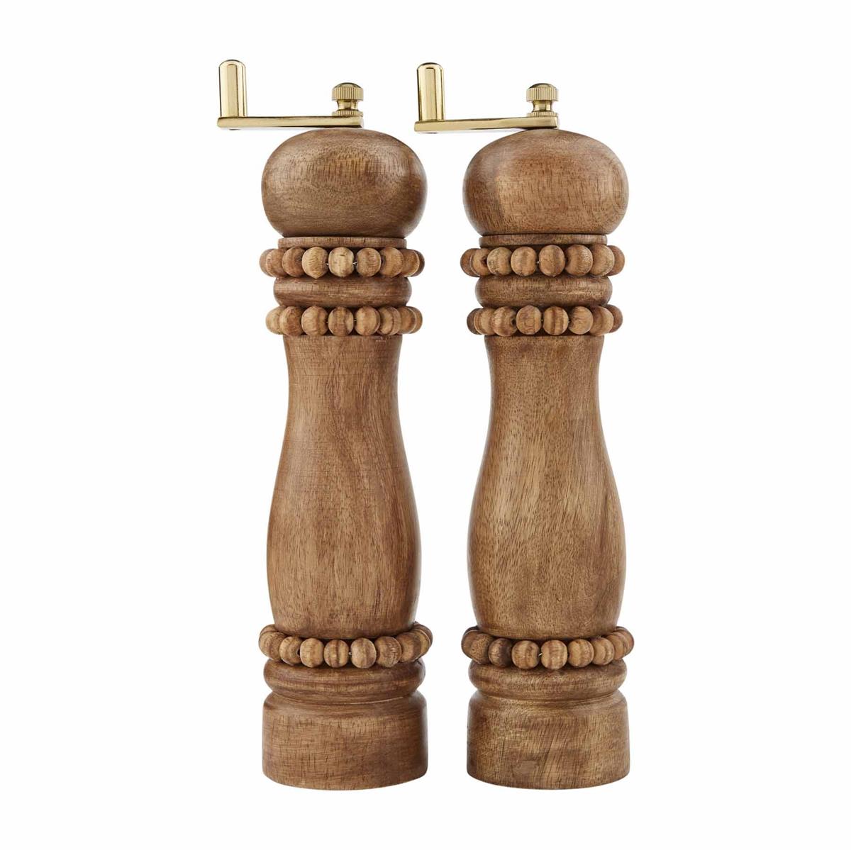 Beaded Salt & Pepper Grinder Set