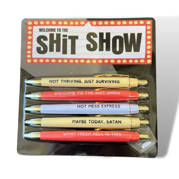 Shit Show Pen Set  Sisters Boutique & Gifts, Inc.