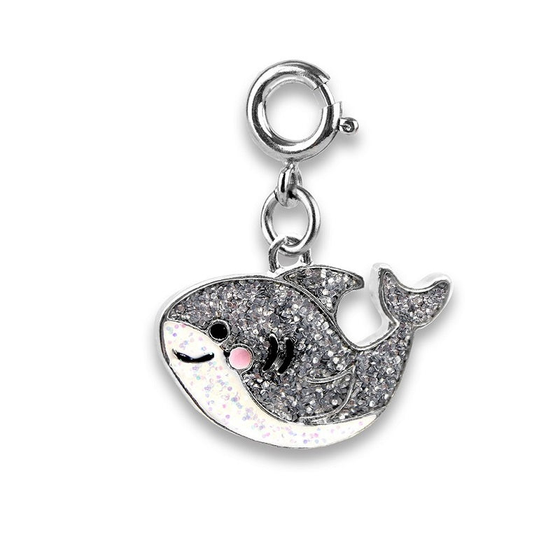 Glitter Shark Charm