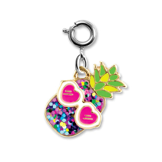 Glitter Pineapple Charm