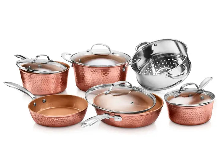 10pc Hammered Cookware set