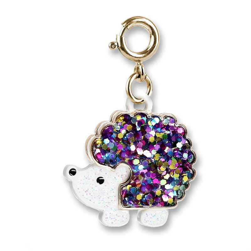 Glitter Hedghog Charm