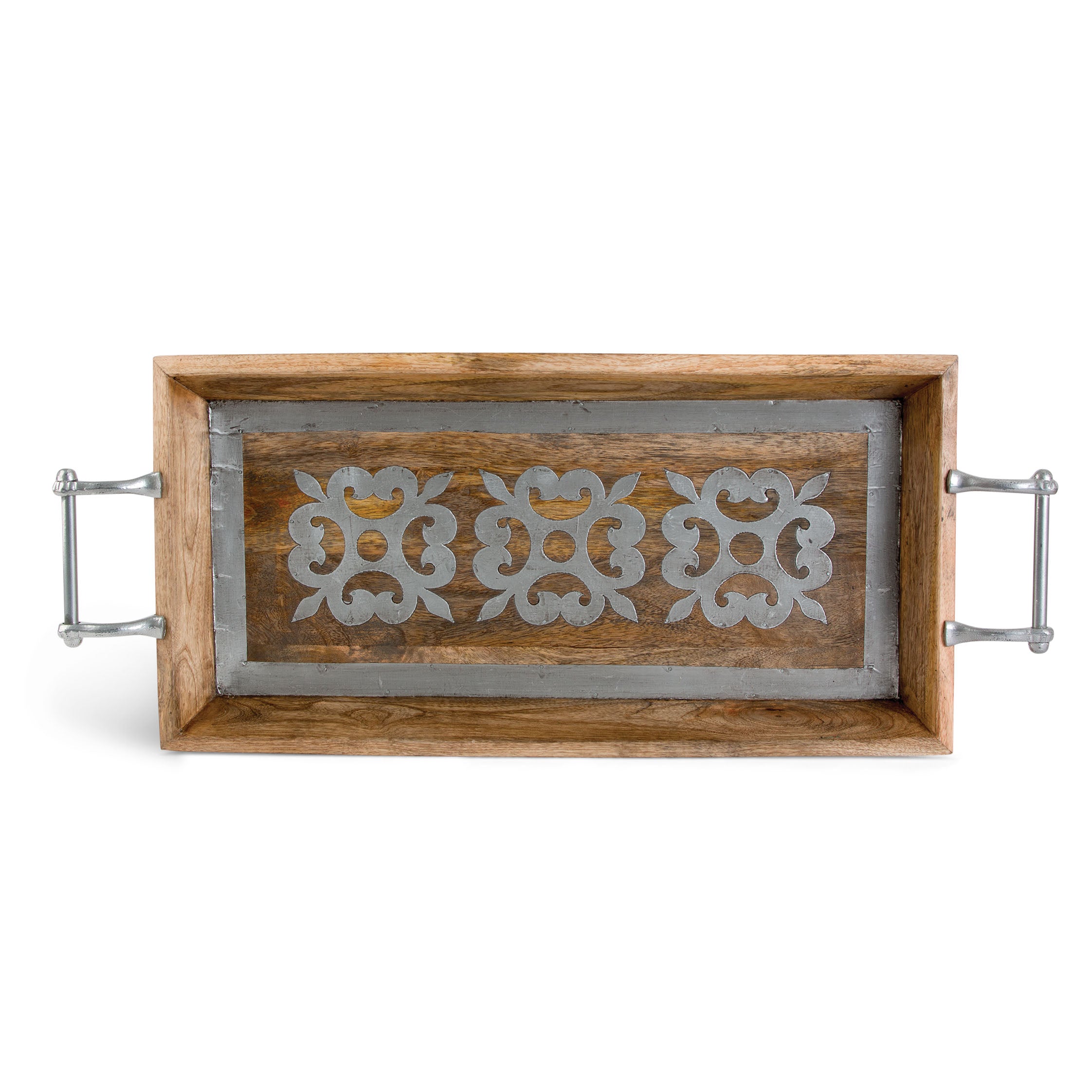 Heritage Rectangular Tray With Handles