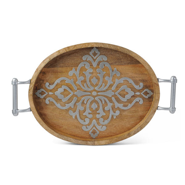Heritage Oval Tray With Handles