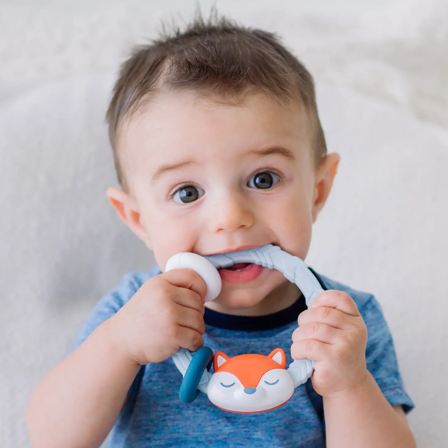 Fox Ritzy Rattle™ Silicone Teether Rattles