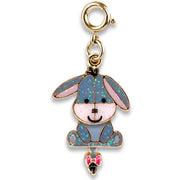 Gold Swivel Eeyore Charm
