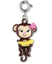 Swivel Monkey Charm