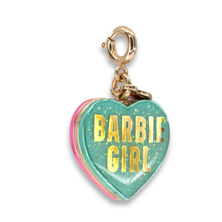 Barbie Girl Heart Charm