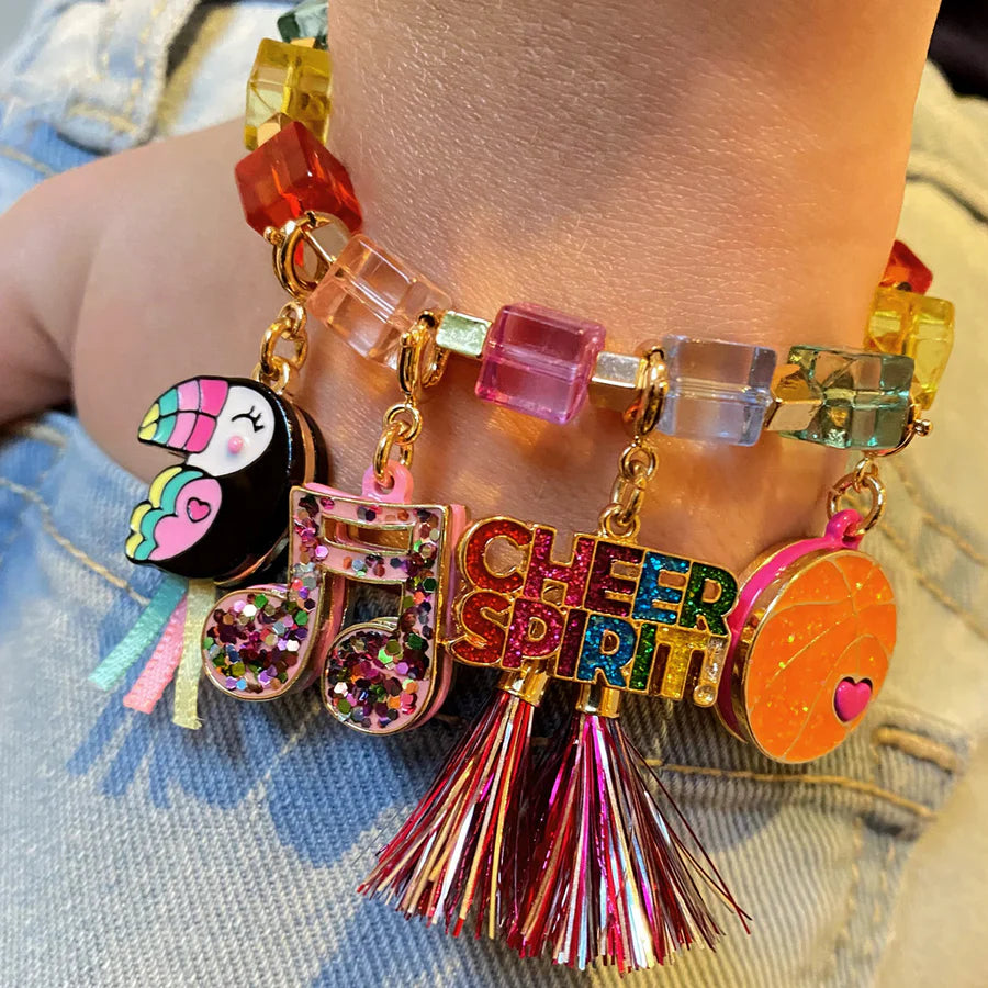 Stretch bracelets discount with charms