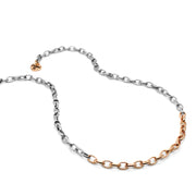 Two-Tone Chain Necklace