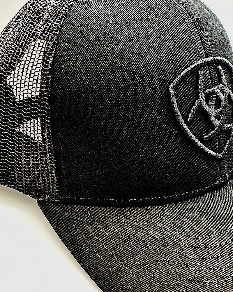 Ariat Black Shield Logo Cap