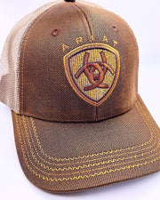 Ariat Oilskin Ball Cap