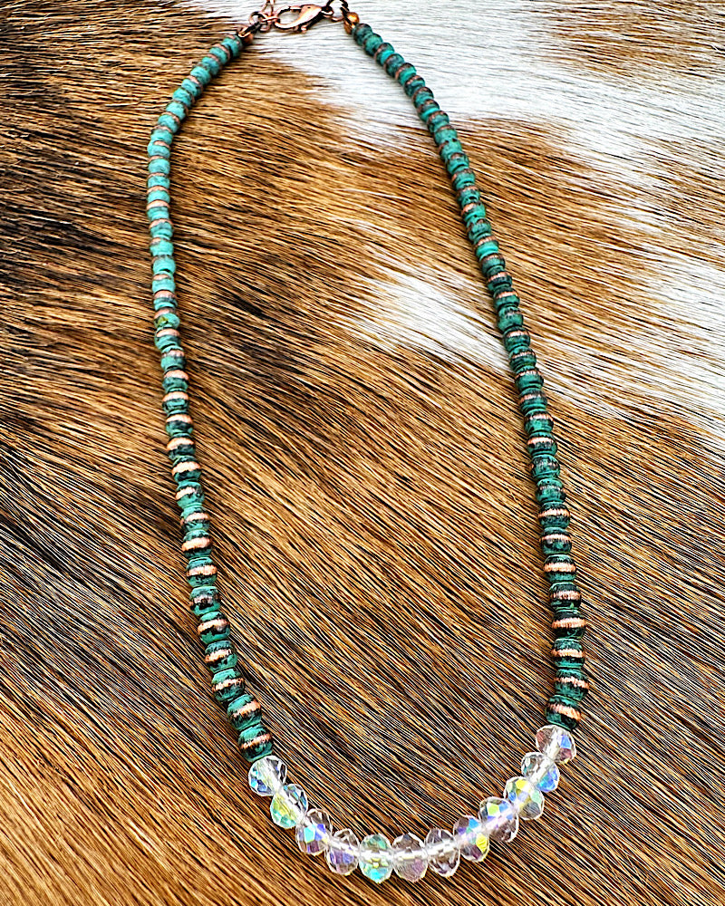 Sadler Glass Necklace