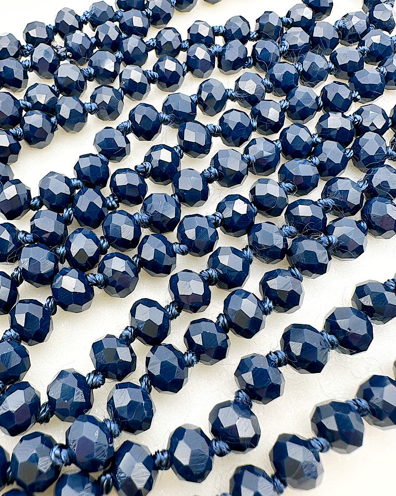Navy Layering Beads
