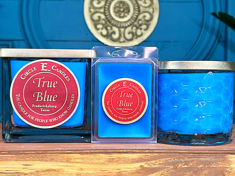 True Blue Candle