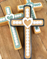 Wood Tabletop Cross