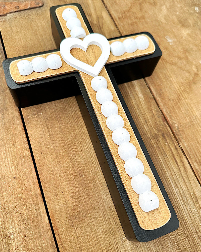 Wood Tabletop Cross