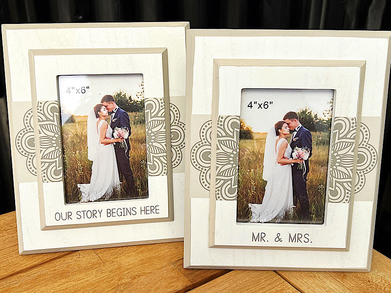 4x6 Wedding & Love Picture Frame