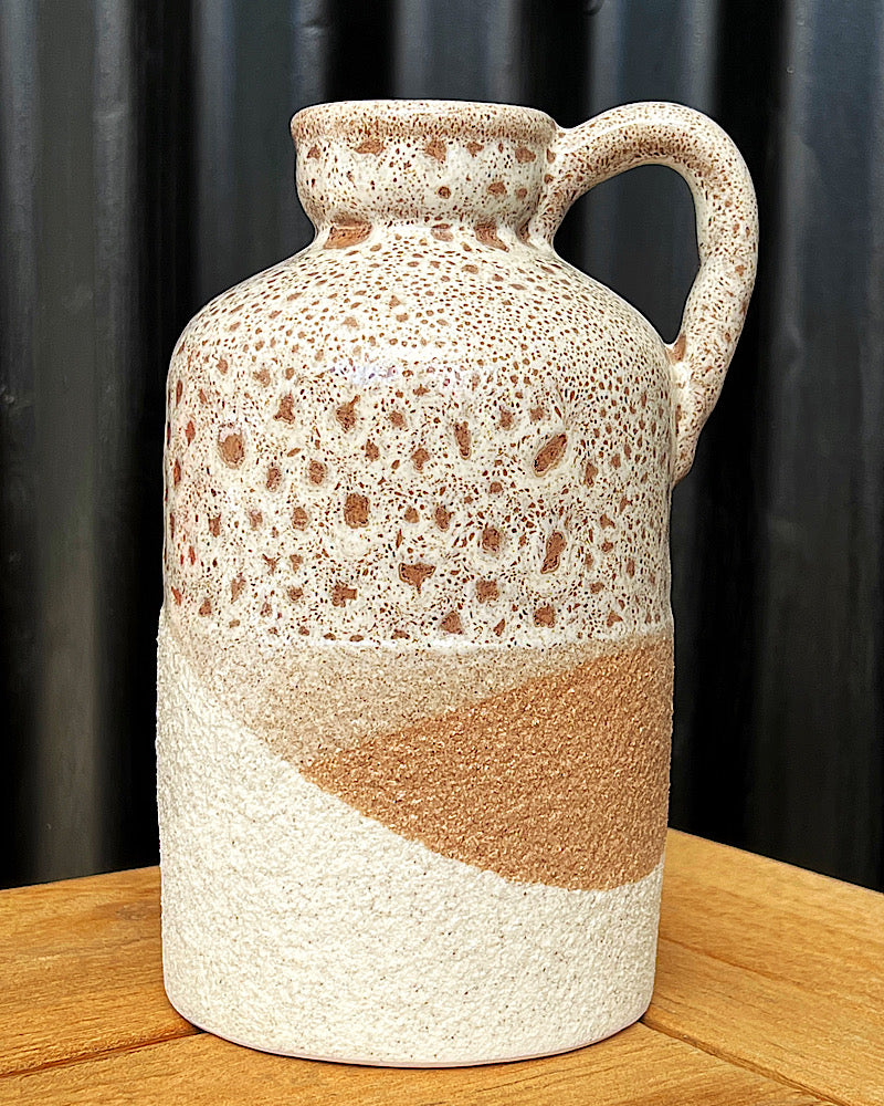 Stoneware Glaze Dipped Vase