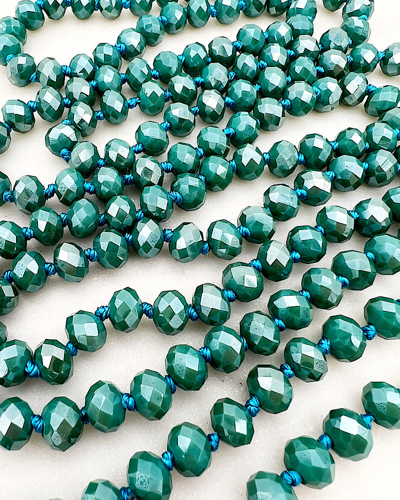 Dark Turquoise Layering Beads