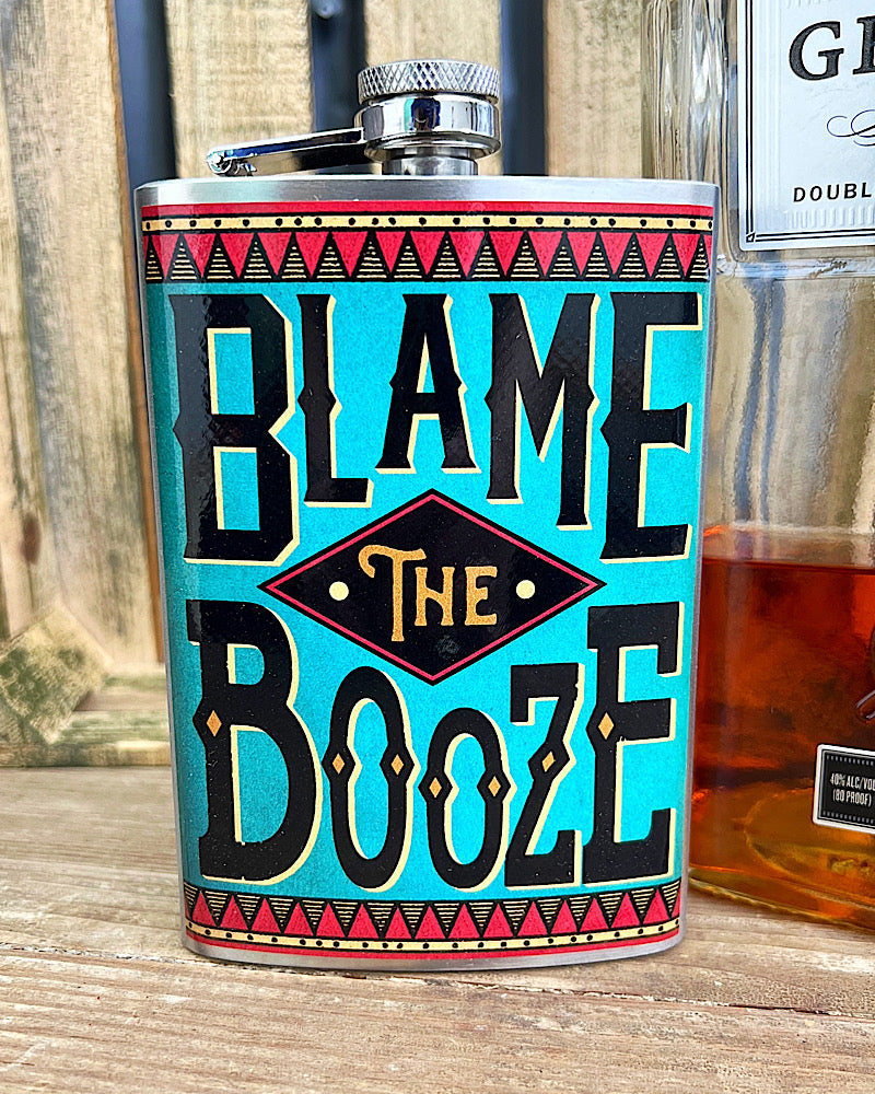 Blame The Booze Flask