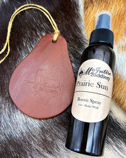 Prairie Sun Car Leather Tag & Room Spray