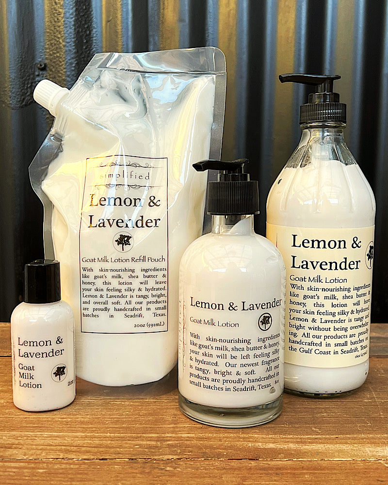 Lemon & Lavender Goat Milk Lotion