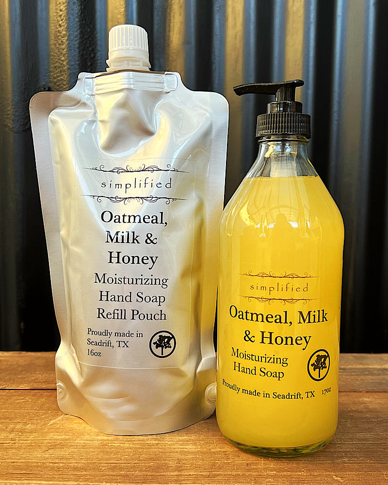 Oatmeal Milk Honey Hand Soap
