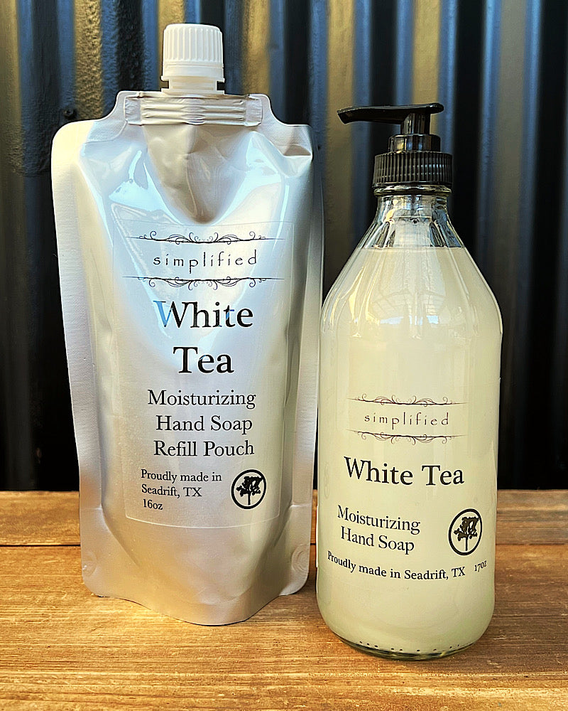 White Tea Hand Soap Sisters Boutique & Gifts, Inc.