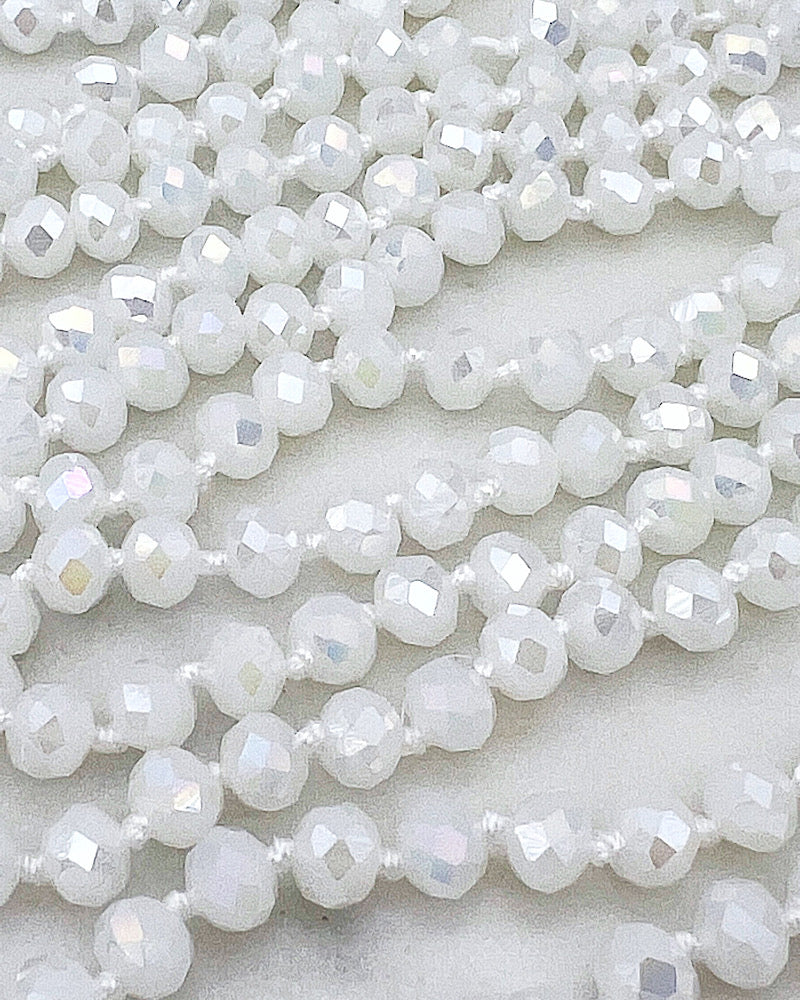 White AB Layering Beads