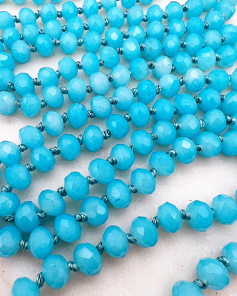 Aqua Layering Beads
