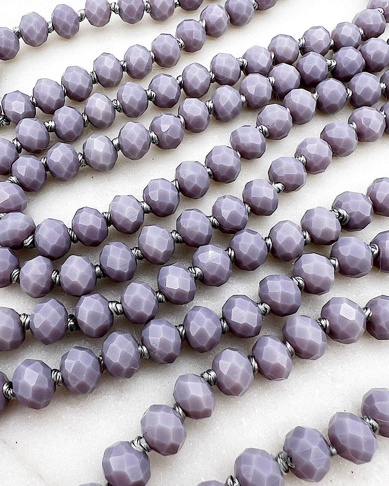 Dusty Lavender Layering Beads