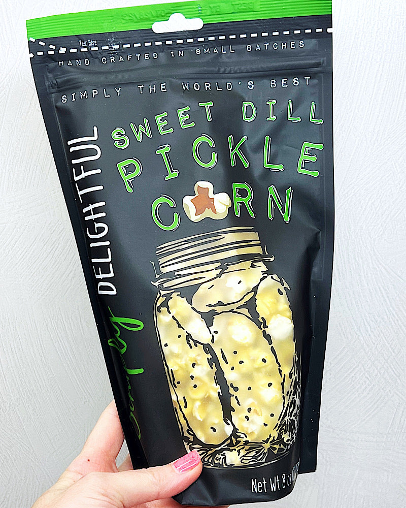 Sweet Dill Pickle Popcorn
