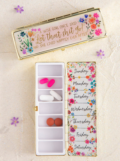 Wise Girl Daily Pill Box