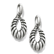 Athena Scalloped Drop Earrings