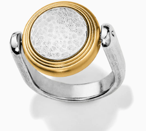 Ferrara Two Tone Reversible Ring