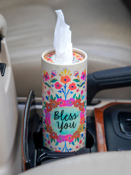 Bless You Set Of 3 Car Tissues