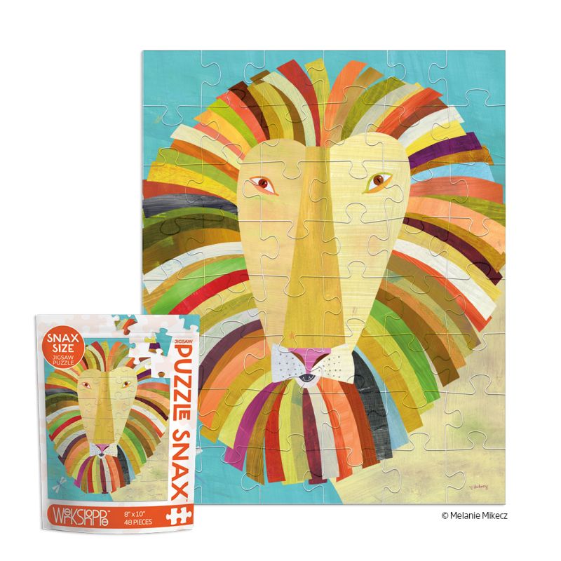 Colorful Lion Jigsaw Puzzle