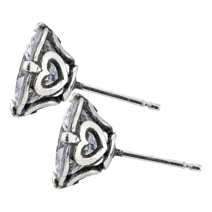 Brilliance 9MM Post Earrings