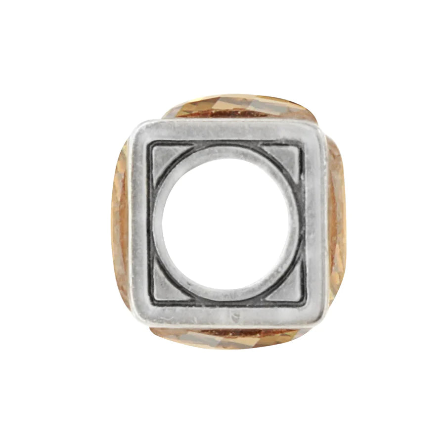 Topaz Ice Cube Bead