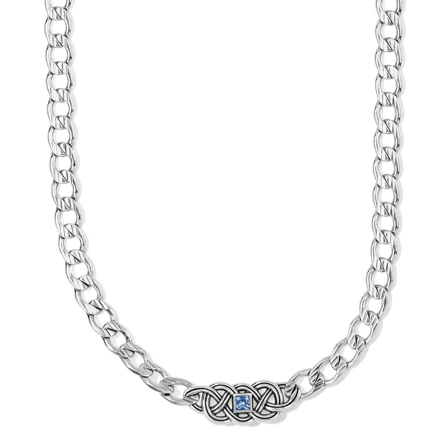 Interlok Lustre Collar Necklace