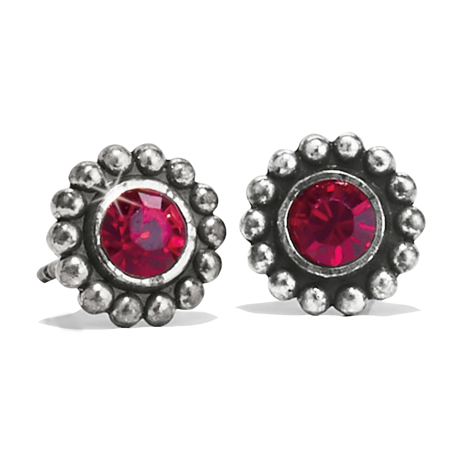 Twinkle Garnet Mini Post Earrings