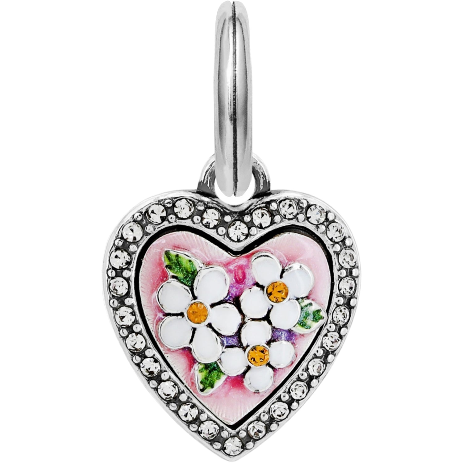 Blooming Heart Charm