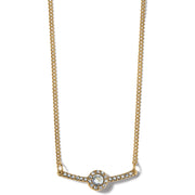 Illumina Gold Bar Necklace