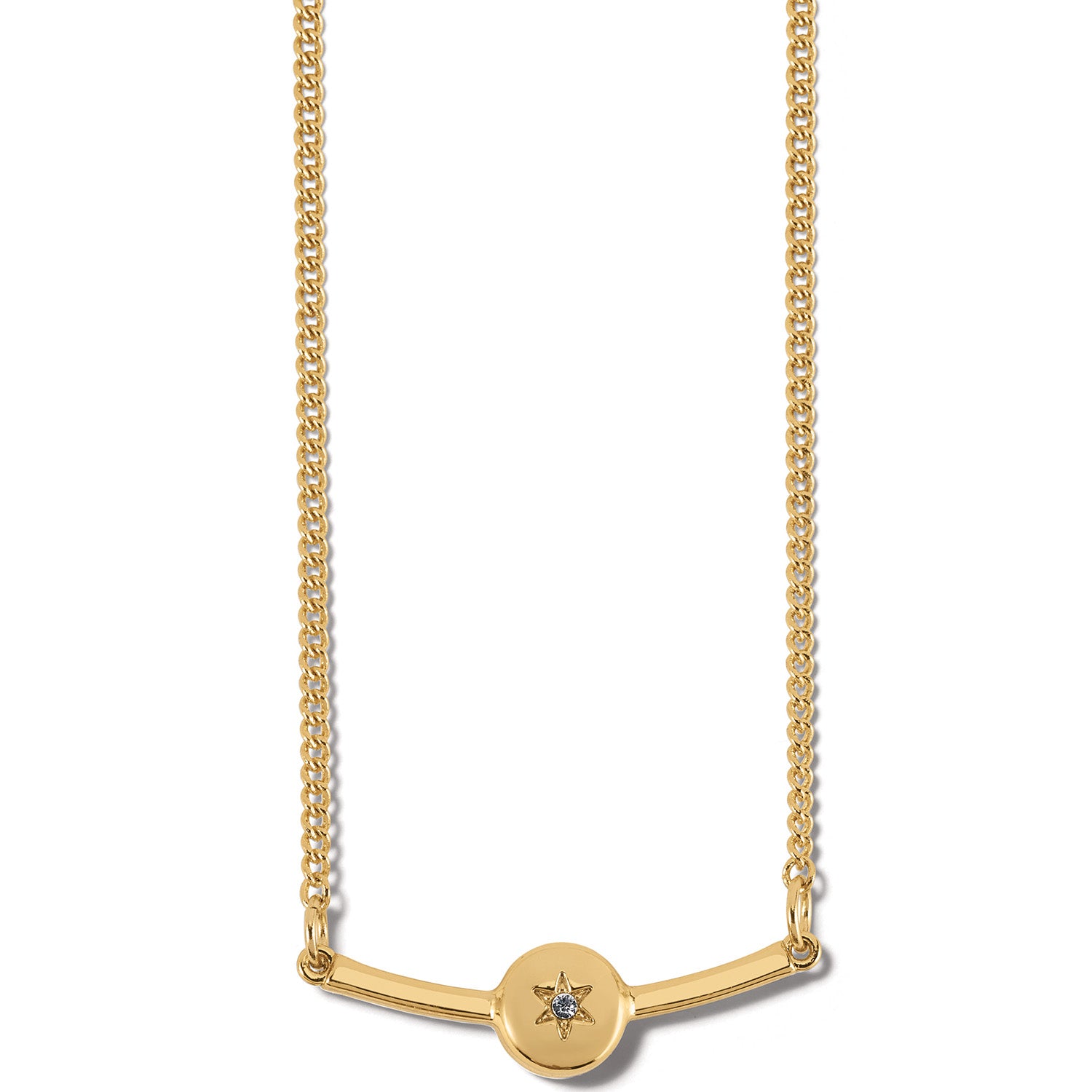 Illumina Gold Bar Necklace